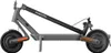 A side view of a folded electric scooter against a white background. Produktbild-Vorschau