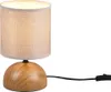 Lampe de table LUCI marron et blanche, 1xE14x40W, tissu, Voir les images du produit 2