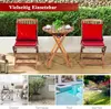 COSTWAY Ensemble de meubles de jardin 3 pièces, table de Voir les images du produit 7