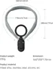 A diagram showing the dimensions and specifications of a neck phone holder. Produktbild-Vorschau