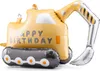 Ballon en plastique Bagger 49x76cm debout avec remplissage Voir les images du produit 1