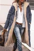ASKSA Femme Longue Doudoune Chaude Polaire Réversible Veste Voir les images du produit 2