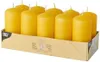Papstar Stumpenkerzen Ø 40 mm 90 mm goldgelb, 4 x 10 Stück Produktbild-Vorschau 1