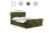 Kaiser Möbel Boxspringbett 140x200 cm mit bettkasten Produktbild-Vorschau 3