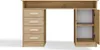 Schreibtisch, Artisan Eiche, 125 x 75 x 55 cm Produktbild-Vorschau 6