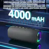 Tragbarer Bluetooth-Lautsprecher, wasserdichte Musikbox, Produktbild-Vorschau 4