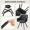Yaheetech 2er Set Esszimmerstuhl mit Armlehnen & Produktbild-Vorschau 7