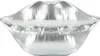 Mauro Ferretti Vase Mundlippe 23x8x12 cm silber Produktbild-Vorschau 1