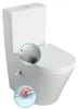 WC kombi set Sapho PACO CLEANWASH WC kombi otvorený Náhľad obrázku produktu 2