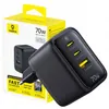 Baseus Schnellladegerät für die Steckdose, 70 W, 2× USB-C, Produktbild-Vorschau 1
