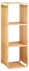 Relaxdays Bambus Regal, abgerundetes Standregal, schmales Produktbild-Vorschau 8