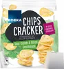 EDEKA Chips Cracker Sour Cream&Onion (125g Packung) + usy Produktbild-Vorschau 1