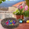 3.06 Kranz natur aus Weide / Rattan - ca. Ø 45 cm - großer Produktbild-Vorschau 7