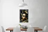 MuchoWow® Poster Blumen - Frau - Abstrakt 40x60 cm - Produktbild-Vorschau 2