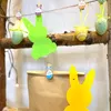 Oblique Unique Hasen Girlande Osterhasen Kaninchen Produktbild-Vorschau 4