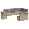 Modulares Gartensofa Set, 10-teilig, Ecksofa mit Armlehnen, Produktbild-Vorschau 1