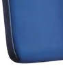 A close-up view of the corner of a blue laptop sleeve. Produktbild-Vorschau