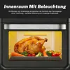 Multifunkční horkovzdušná fritéza Zimilo 10 l s 10 programy Náhled obrázku produktu 7