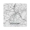 MuchoWow® Mauspad Mousepad Deutschland - Stadtplan - Produktbild-Vorschau 1