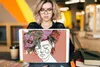 MuchoWow® Laptop Aufkleber Sticker Cover Porträt - Frau - Produktbild-Vorschau 5
