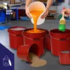 BenBow Seau avec couvercle 20L x1 rouge - qualité Voir les images du produit 4