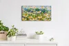 Wandbild Leinwand Bilder mit Uhr 60x30 Malerei Abstrakte Produktbild-Vorschau 3