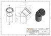 Ostendorf HTsafe Bogen DN 50 45° 172120 Produktbild-Vorschau 3