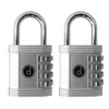 2x Vorhängeschloss 4-Stellig Zahlencode Zahlenschloss Produktbild-Vorschau 1