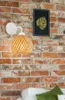 Luxolar Wandlampe Boho Wandleuchte E27 60W – Naturbambus Produktbild-Vorschau 3