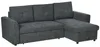 HOMCOM Schlafsofa Ecksofa mit Bettfunktion 3er Couch mit Produktbild-Vorschau 1