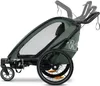 hauck 3in1 Fahrradanhänger Bike n' Walk Duo Dark-green Produktbild-Vorschau 15