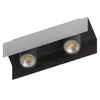 EGLO 97395, 2 žárovek, LED, GU10, 400 lm, Hliník, Černá, Náhled obrázku produktu 2