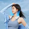 JISULIFE FA14 Ventilatore portatile da collo, grigio Anteprima dell’immagine prodotto 3