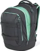 A dark gray backpack with green accents, shown against a white background. Náhľad obrázku produktu