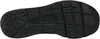 The image shows the sole of a black sneaker. Anteprima dell’immagine prodotto