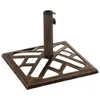 The Living Store Sonnenschirmständer Bronzen 44x44x31 cm Produktbild-Vorschau 3