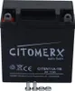 Gel-Batterie CIT 6N11A-1B, 6 V 11 Ah, Pluspol links, DIN Produktbild-Vorschau 2