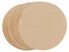 100Pcs 64mm Runde Kaffeefilter Ungebleichtes natürliches Produktbild-Vorschau 1