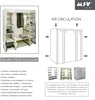 Armoire MSV XXL, armoire en tissu, armoire pliante, armoire Voir les images du produit 9