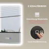 HOMCOM Badspiegel mit Beleuchtung 90x70 cm LED Spiegel mit Produktbild-Vorschau 9