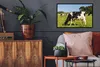 MuchoWow® MuchoWow® Gerahmtes Poster Kuh - Gras - Tiere - Produktbild-Vorschau 2