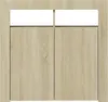 vidaXL Sideboard avec lampes LED Chêne Sonoma 80x35x75 cm Voir les images du produit 13
