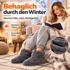 Beheizbare Hausschuhe mit USB, 5 Temperaturstufen, Produktbild-Vorschau 4