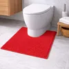 WohnDirect Mata łazienkowa z wycięciem na WC PARIS Red 45 x Podgląd zdjęcia produktu 2