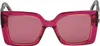 Karl Lagerfeld KL6126S 540 CYCLAMEN ROSE 52/20/140 Damen Produktbild-Vorschau 9