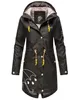 Marikoo Dancing Umbrella Damen Regenmantel mit Kapuze Produktbild-Vorschau 2