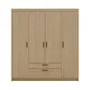 AX LIVING Armoire à tiroirs Penderie chene huilé Armoire Voir les images du produit 2