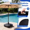 COSTWAY Podstawa parasola 22 l/25 kg, można wypełnić Podgląd zdjęcia produktu 8