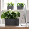 LECHUZA® Kvetináče DELTA 10 antracitová metalíza All-in-One Náhľad obrázku produktu 11