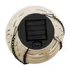 Mongolfiera solare beige da appendere con effetto fiamme - Anteprima dell’immagine prodotto 4